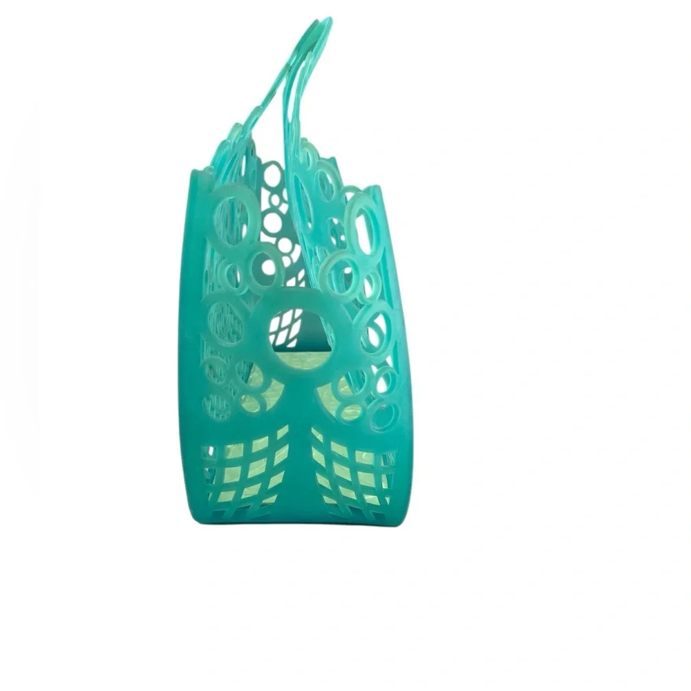 Crocs Brand Rare Adrina Bubbles Small Tote‎ Bag in Green